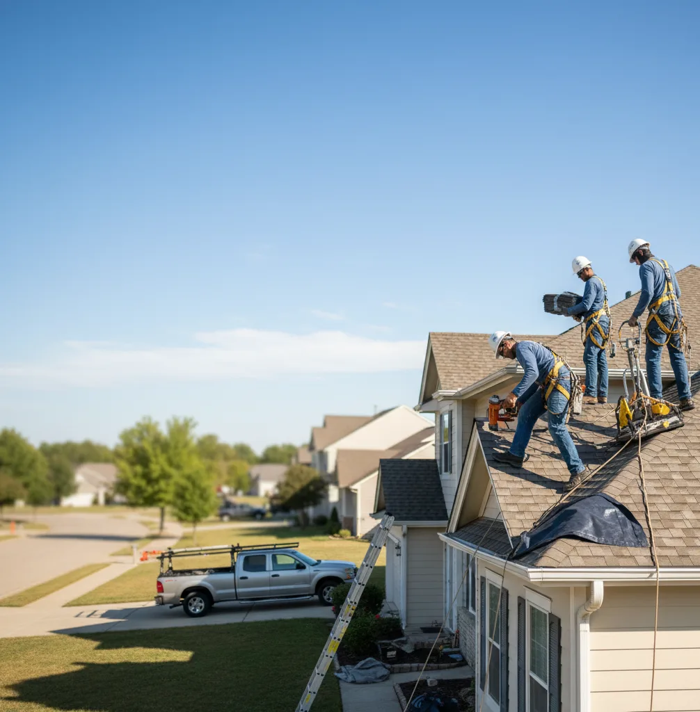 Flat Roof Repair in Midlothian, IL